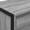 vidaXL Sideboard Grey Sonoma 42 x 36 x 75.5 cm Engineered Wood