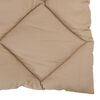 vidaXL Full Year Duvet Taupe 240 x 260 cm Microfiber