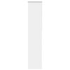 vidaXL Roller Blind Blackout White 40x210 cm Fabric Width 35.7 cm Polyester