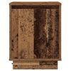 vidaXL Bedside Cabinet Old Wood 39 x 34.5 x 50 cm Engineered wood