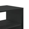 vidaXL TV Cabinet Black 100x31x39.5 cm Engineered Wood and Metal