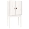 vidaXL Highboard White 60x40x120 cm Solid Wood Pine