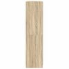 vidaXL Wardrobe Sonoma Oak 90x52x200 cm Engineered Wood