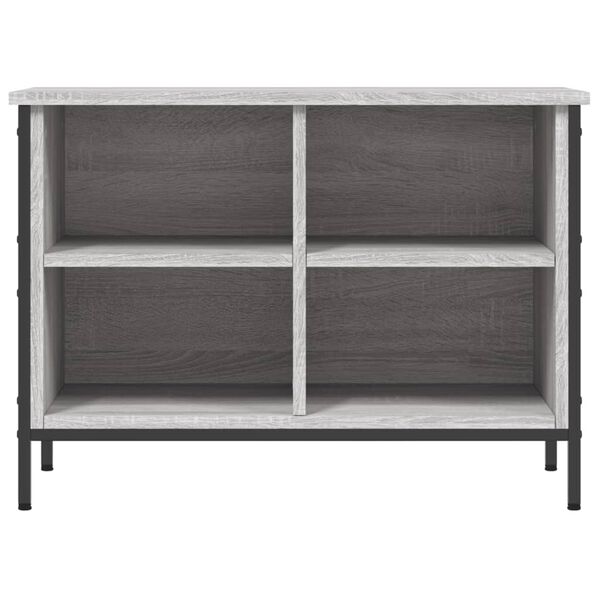 vidaXL Shoe Cabinet Grey Sonoma 69x35x50 cm Engineered Wood