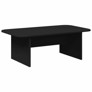 vidaXL Coffee Table Black 93 x 53 x 33 cm Engineered Wood