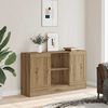 vidaXL Sideboard Artisan Oak 120x30.5x70 cm Engineered Wood