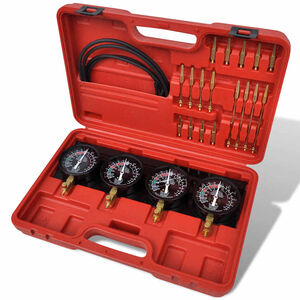 vidaXL Carburetor Vacuum Synchronizer Gauges Tool Kit