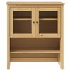 vidaXL Sideboard Top Hill Honey Brown 90x33x100 cm Solid Pine Wood
