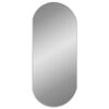vidaXL Wall Mirror Silver 80x35 cm Oval