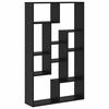 vidaXL Book Cabinet Black Oak 70 x 20 x 102.5 cm Engineered Wood