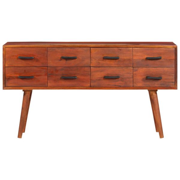 vidaXL Sideboard 110x30x59 cm Solid Wood Mango