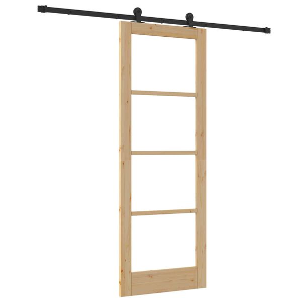 vidaXL Sliding Door ORKDAL Natural 78 x 211 cm
