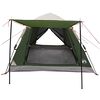vidaXL Instant Tent Folding Green 205 x 205 x 143 cm Steel