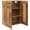vidaXL Wall Mounted Cabinet Old Wood 69.5 x 34 x 90 cm Engineered Wood