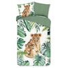 Good Morning Kids Duvet Cover JUNGLE 140x200/220 cm Green