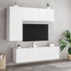 vidaXL TV Cabinet Wall-mounted White 60x30x41 cm