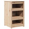 vidaXL Kitchen Cabinet Brown Oak 55 x 55 x 92 cm Solid Pine Wood