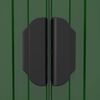 vidaXL Garden Shed Green 192x606x223 cm Galvanised Steel
