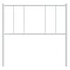 vidaXL Metal Replace Headboard White 107 cm