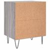 vidaXL Bedside Cabinets 2 pcs Grey Sonoma 40x30x50 cm Engineered Wood