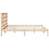 vidaXL Bed Frame without Mattress 180x200 cm Super King Solid Wood