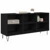 vidaXL TV Cabinet Black Oak 103.5 x 30 x 50 cm Engineered Wood