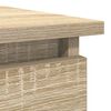 vidaXL Console Table with Drawers Sonoma Oak 85.5x38.5x74.5 cm