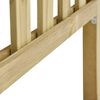 vidaXL Garden Fence Impregnated Pinewood 5.34x1.3 m
