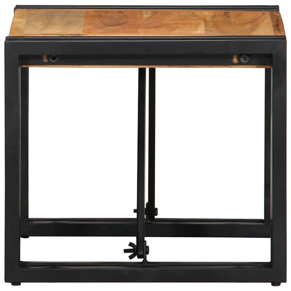 vidaXL Coffee Table 40x40x35 cm Solid Wood Acacia