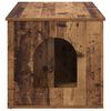 vidaXL Cat House Old Wood 85 x 55 x 50.5 cm Engineered Wood