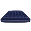 Bestway Inflatable Flocked Airbed with Built-in Foot Pump 203 x 152 x 28 cm