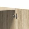 vidaXL Wardrobe Sonoma Oak 90x52x200 cm Engineered Wood