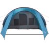 vidaXL Tunnel Tent with Roof Blue and Grey 890 x 470 x 220 cm