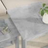 vidaXL Coffee Table Set 2 pcs Concrete Grey Engineered Wood