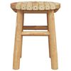 vidaXL Stool Bamboo Natural 30 x 30 x 36 cm Bamboo