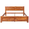 vidaXL Bed Frame without Mattress Solid Acacia Wood 160x200cm