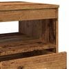 vidaXL Drawer Cabinet Old Wood 40x50x76 cm Engineered Wood
