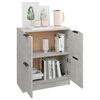 vidaXL Sideboard Concrete Grey 60x30x70 cm Engineered Wood