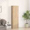 vidaXL Wardrobe with Shelf Sonoma Oak 55 x 25 x 189 cm Engineered Wood