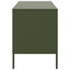 vidaXL TV Cabinets 2 pcs Olive Green 68x39x50.5 cm Steel