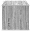 vidaXL Cat House Grey Sonoma 85 x 55 x 50 cm Engineered Wood