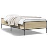 vidaXL Bed Frame without Mattress Sonoma Oak 90x200 cm