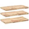 vidaXL Floating Shelves 3 pcs 100x40x4 cm Untreated Solid Wood Acacia