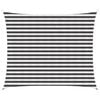 vidaXL Sunshade Sail Anthracite and White 2.5 x 3.5 m HDPE