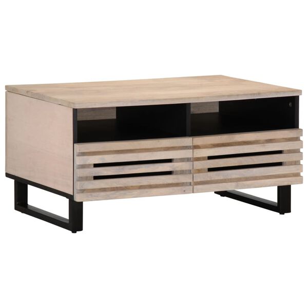 vidaXL Coffee Table 80x55x40 cm Solid Wood Mango