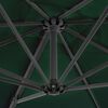 vidaXL Garden Parasol with Portable Base Green