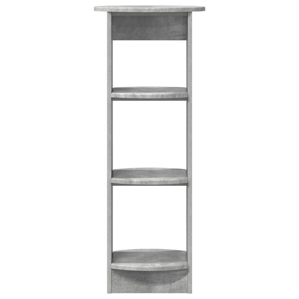 vidaXL Side Cabinet Concrete Grey 40 x 40 x 100 cm Engineered Wood