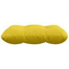 vidaXL Seat Cushions 4 pcs Light Yellow 40 x 40 x 12 cm Fabric