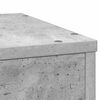 vidaXL Plant Stand Concrete Grey 33x33x100 cm Engineered Wood
