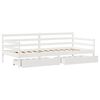 vidaXL Daybed with Drawers without Mattress 80x200 cm Solid Wood